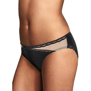 Maidenform Comfort Devotion Lace Tanga, 9/2XL, Mini Animal Print