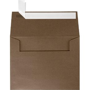 A2 Invitation Envelopes (4 3/8 x 5 3/4) - Taupe Metallic (50 Qty.)