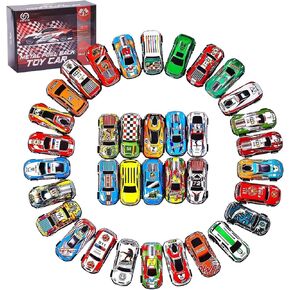 ZHFUYS 36PCS Metal Pull Back Cars Toy for Kids, Toy Cars for Kids Ages 3-8, Race Cars Party Favors for Toddler Toys, Party Favors Birthday Gift for Boys Girls Kids