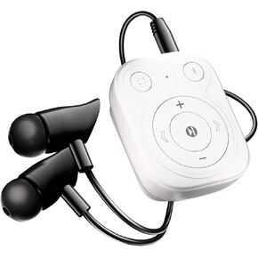 مشغل MP3 بلوتوث مع وظيفة OTG، مشغل MP3 صغير بسعة 64 جيجابايت مع مشبك، مشغل موسيقى محمول خفيف الوزن مع سماعة أذن للرياضة والجري وركوب الدراجات والتمارين