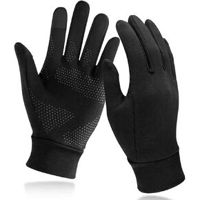 JEELAD Cycling Gloves Skeleton Running Gloves Biking Workout Racing Gloves Men Women Windproof Waterproof Gloves for Running Cycling Driving