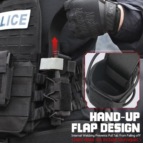 WYNEX MOLLE Tourniquet Holder, Tourniquet Pouch Holster for Duty Belt in Saudi Arabia