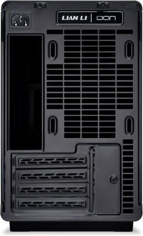 هيكل Lian Li A3-mATX-WD-26.3L ذو عامل الشكل الصغير - لا يتضمن مراوح - يدعم تصميم وحدات AIO مقاس 360 مم - لحالات M-ATX وITX اللوحة الأم - DAN التعاونية - لوحة أمامية خشبية - أسود (A3X-WD) in Kuwait