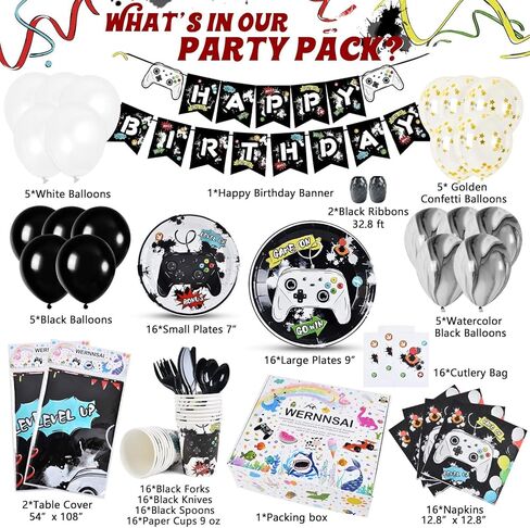 WERNNSAI Dinosaur Party Supplies Set - 137 PCS Watercolor Dinosaur Birthday Party Decoration for Girls Party Banners Balloons Plates Cups Napkins Tablecloth Cutlery Bags Tableware Set Serves 16 Guests in Kuwait