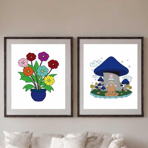 Bonream 3 Pack Mandalas Coloring Books for Adults,Unique Mandala Pattern for Relaxation, Adults Coloring Book Spiral Bound,Relaxing Coloring Books for Women in Kuwait