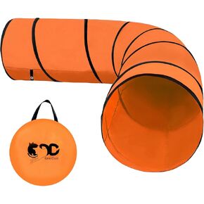 Dog Agility Tunnel with Breathable mesh, Dog Agility Equipment, Dog Agility Training with Carry Bag (Tunnel)