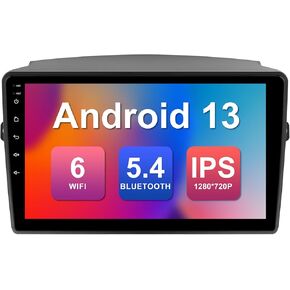 4 + 64G 9 بوصة Android 13 WiFi 6 ستيريو سيارة لتويوتا سيينا 2004-2010 IPS شاشة لمس بلوتوث 5.4 راديو السيارة مع Carplay وAndroid Auto Support كاميرا احتياطية FM Navi SWC