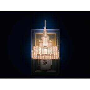 Payson Utah LDS Temple Night Light (Plug-in, LED)