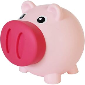 Piggy Bank, Plastic Shatterproof Money Bank, Coin Bank for Girls and Boys, Gifts for Birthday, Easter, Christmas, Baby Shower (Blue)