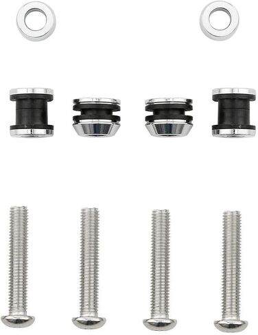 H-D Quick Release Docking Hardware Kit Fits For Harley Sportster XL Detachable Sissy Bar 2004-2020, chrome#5 in Kuwait