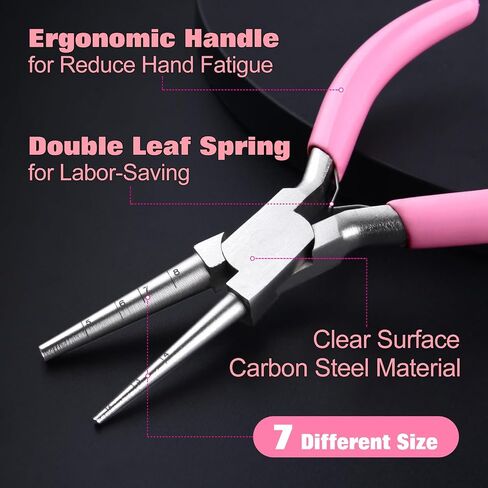 SPEEDWOX 6 in 1 Bail Making Pliers, Jewelry Bail Pliers, Wire Looping Pliers for 3mm to 9.9mm Loops and Jump Rings in Saudi Arabia