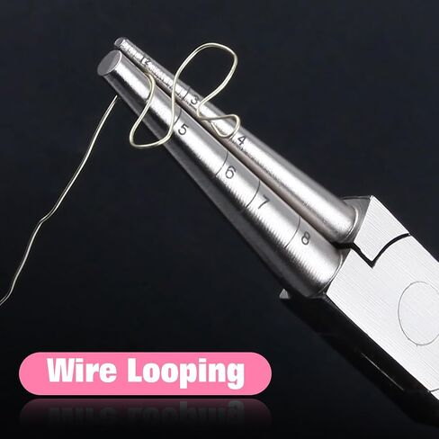 SPEEDWOX 6 in 1 Bail Making Pliers, Jewelry Bail Pliers, Wire Looping Pliers for 3mm to 9.9mm Loops and Jump Rings in Saudi Arabia