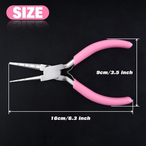 SPEEDWOX 6 in 1 Bail Making Pliers, Jewelry Bail Pliers, Wire Looping Pliers for 3mm to 9.9mm Loops and Jump Rings in Saudi Arabia