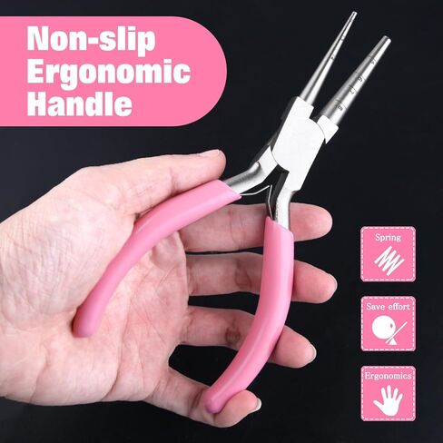 SPEEDWOX 6 in 1 Bail Making Pliers, Jewelry Bail Pliers, Wire Looping Pliers for 3mm to 9.9mm Loops and Jump Rings in Saudi Arabia