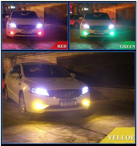 194 W5W 168 RGB T10 مصباح LED مع أضواء جو التحكم عن بعد للسيارة الداخلية / الخريطة / القبة / الباب / لوحة الترخيص أضواء مجاملة 4-حزمة in Kuwait