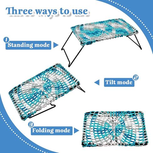 kathson Bearded Dragon Hammock Soft Double-Layered Reptile Hammocks Swing Hanging Bed with Suction Cups Hooks Tank Accessories Hammocks for Small Lizard Leopard Gecko Chameleon(Triangular) in Saudi Arabia