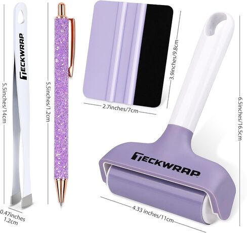 TECKWRAP Brayer Roller & Mat Tweezers Remover Set, Brayer Roller Tool Set Brayer Rollers for Printmaking Rubber Brayer Rollers for Crafting Printmaking, Print, Ink, Stamping Tools in Kuwait