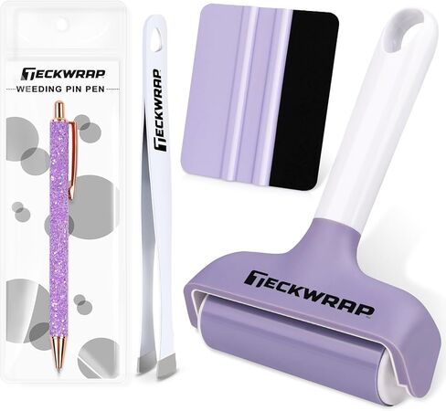 TECKWRAP Brayer Roller & Mat Tweezers Remover Set, Brayer Roller Tool Set Brayer Rollers for Printmaking Rubber Brayer Rollers for Crafting Printmaking, Print, Ink, Stamping Tools in Kuwait