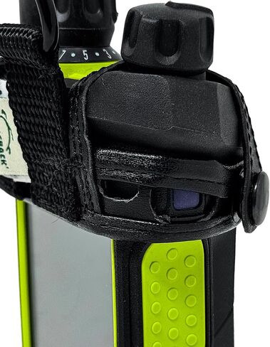 TurtleBack Radio Holster for Motorola APX Next XE with D Rings Case, Black Leather Duty Belt Strap Holder, Heavy Duty V4 in Kuwait