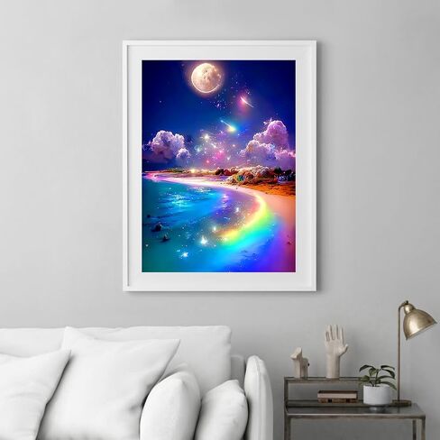 SJUTOUCI Diamond Painting Kits for Adults, Cat in Flower Diamond Art Kits for Beginners, 5D DIY Diamond Bead Dot Art, Full Drill Round Gem Craft Home Decor 12x16 inch in Saudi Arabia