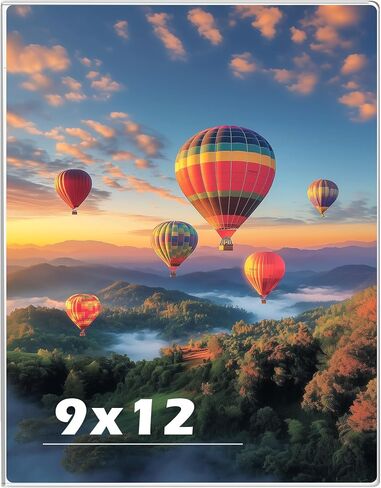 إطار صورة أكريليك مقاس 11 × 14، إطار صورة شفاف أفقي/رأسي للجدار مع شريط، إطار صورة بدون إطار معلق بدون إطار، حامل لافتة مثبت على الحائط مقاس 11 × 14 للمنزل والمدرسة والمكتب in Kuwait
