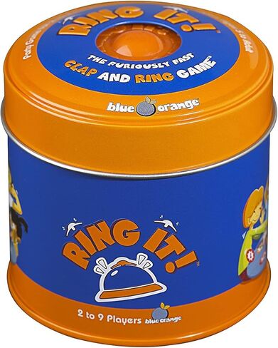 Blue Orange Tap a Bell’O Games, Fast Matching Card Party Game for Children with Mushroom Bell for Ages 5 & Up, 2 to 9 Players in Saudi Arabia
