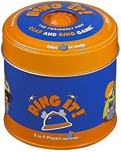 Blue Orange Tap a Bell’O Games, Fast Matching Card Party Game for Children with Mushroom Bell for Ages 5 & Up, 2 to 9 Players in Saudi Arabia
