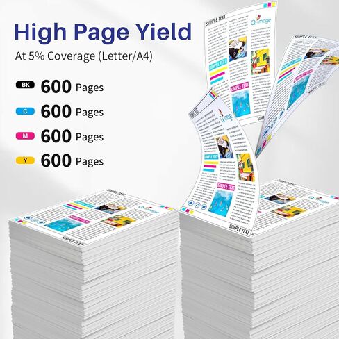 712XL 712 Ink Cartridges Remanufactured 712 Ink Cartridges Replacement for HP DesignJet T210 T230 T250 T630 T650 Printers (Black, Cyan, Magenta, Yellow, 4 Combo Pack) in Saudi Arabia