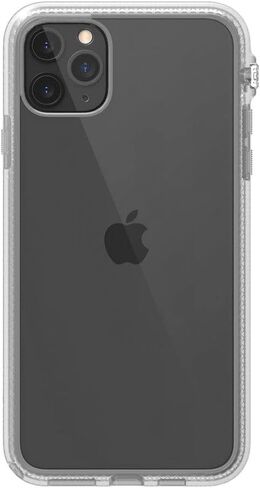 Catalyst - Case for iPhone 11 Pro Case with Clear Back, Heavy Duty 10ft Drop Proof, Truss Cushioning System, Rotating Mute Switch Toggle, Compatible with Wireless Charging, Lanyard Included - Clear in Kuwait