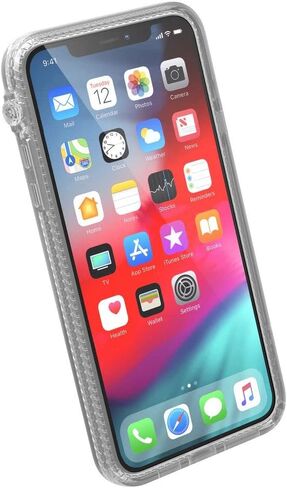Catalyst - Case for iPhone 11 Pro Case with Clear Back, Heavy Duty 10ft Drop Proof, Truss Cushioning System, Rotating Mute Switch Toggle, Compatible with Wireless Charging, Lanyard Included - Clear in Kuwait