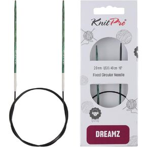 إبر KnitPro Dreamz الدائرية الثابتة مقاس 16 بوصة (40 سم) | مقاس الولايات المتحدة 11 (8 مم) in Saudi Arabia