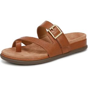 Vionic Carmela Women's Sandals Tan Leather - 9 Wide