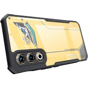 حافظة QUIETIP متوافقة مع هاتف Nubia Neo 2 5G مع واقي شاشة، غطاء واقٍ صلب شفاف مقاوم للصدمات من البولي كربونات، أسود in Kuwait