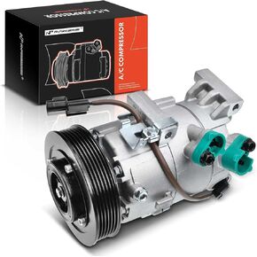 A-Premium A/C Compressor with Clutch Compatible with Kia Soul 2014-2019, Forte5 Forte Koup 2014-2016 & Hyundai Elantra 2017, 1.6L