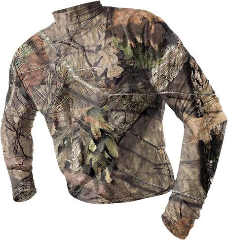RYNOSKIN TOTAL Base Layer lightweight and breathable designed to be worn underneath the clothing Bite & UV Protection Hunting, Fishing, Camping, Hiking & Outdoor Activities Unisex White in Saudi Arabia