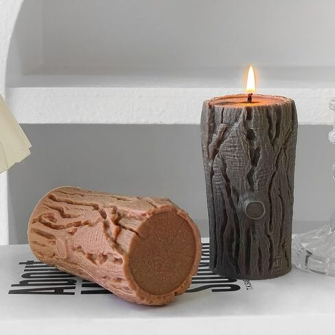 Frog Cylinder Candle & Resin Mold - Resin Casting Silicone Molds for Home Decor & Candle Making Wave Spiral Mold in Kuwait