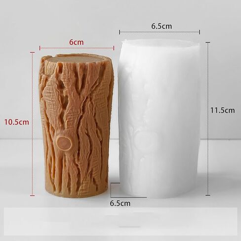 Frog Cylinder Candle & Resin Mold - Resin Casting Silicone Molds for Home Decor & Candle Making Wave Spiral Mold in Kuwait