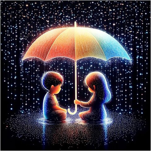 FHBUBPUP Diamond Painting Kits for Adults, Colorful Love Diamond Art Kits for Beginners, 5D DIY Full Drill Round Gem Art, Paint with Diamond Beads Valentine's Day Craft Home Wall Decor 12x12 inch in Saudi Arabia