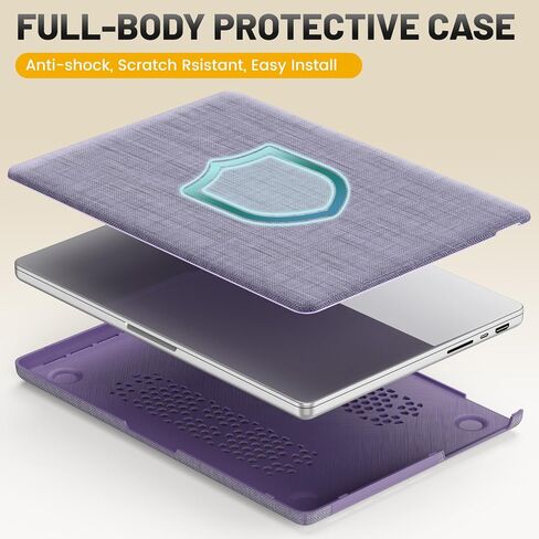 HXCASEAC Case Compatible with MacBook Pro 16 inch Case 2024 2023 2022 2021 with Foldable Stand, Anti-Scratching Protective Cover (M4 M3 M2 M1) A3186, A3403, A2991, A2780, A2485 PU Leather, Pink in Kuwait