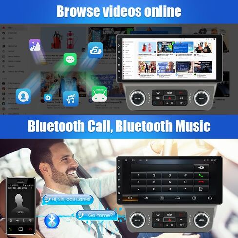 4GB+64GB Car Radio for Chevy Camaro 2010 2011 2012 2013 2014 2015, Android 13 Head Unit Upgrade Support WiFi Bluetooth 4G Online GPS Navigation Wireless CarPlay Android Auto and Free Rear Camera in Saudi Arabia