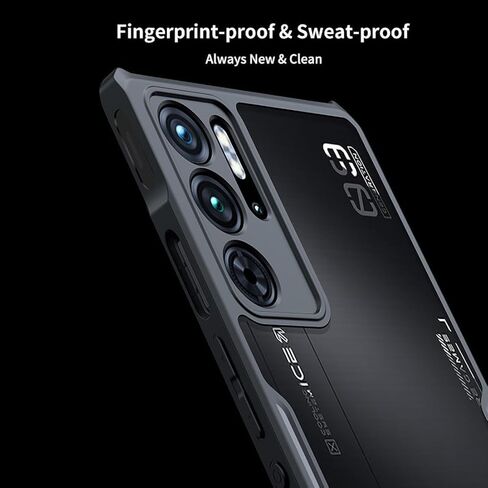 حافظة QUIETIP متوافقة مع هاتف Nubia Neo 2 5G مع واقي شاشة، غطاء واقٍ صلب شفاف مقاوم للصدمات من البولي كربونات، أسود in Kuwait