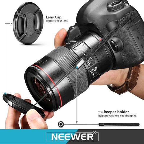 NEEWER 52mm ND/CPL/UV/FLD/Close Up Filter and Lens Accessories Kit with ND2 ND4 ND8, Close Up Filters(+1/+2/+4/+10), Tulip Lens Hood, Collapsible Rubber Lens Hood, Lens Cap, Filter Pouch in Saudi Arabia