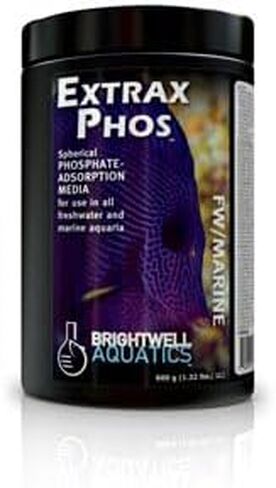 Brightwell Aquatics ExtraxPhos - وسائط إزالة الفوسفات للمياه المالحة البحرية وأحواض المياه العذبة 300 جم in Saudi Arabia