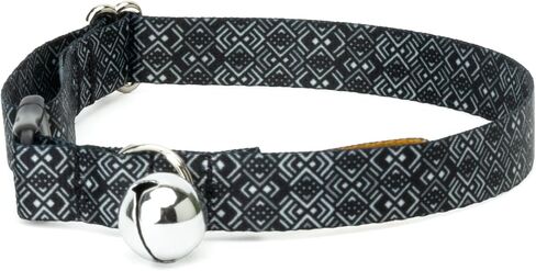 Country Brook Petz - Mermaid Mosaic Cat Collar - Abstract Collection with 5 Geometric Designs in Saudi Arabia