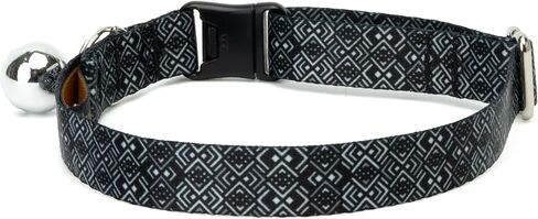Country Brook Petz - Mermaid Mosaic Cat Collar - Abstract Collection with 5 Geometric Designs in Saudi Arabia