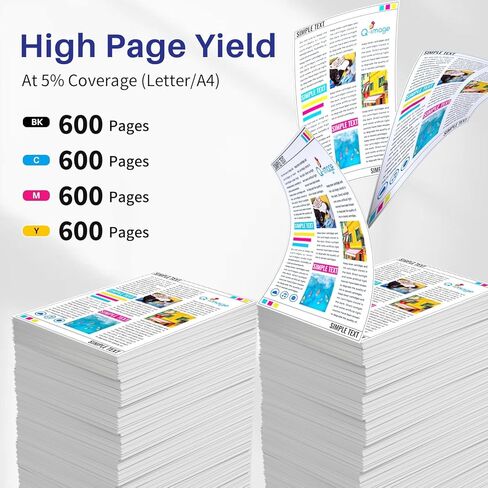 LC203XL LC203 Compatible Ink Cartridges Replacement for Brother LC203 LC201 LC203XL Works with MFC-J480DW MFC-J4420DW MFC-J4620DW MFC-J680DW MFC-J880DW Printer (10 Pack, Black Cyan Magenta Yellow) in Saudi Arabia