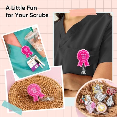 It's Me I'm The Problem Badge Reel, Nurse Badge Reel, Funny Badge Reel, Interchangeable ID Retractable Badge Reel for Nurses RN EN Doctor Paramedic Teachers Medical Office Womens Man in Kuwait