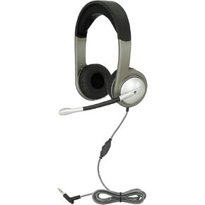 Egghead EGG-IAG-3002TRSS-10-PK-SO Mobile-Ready Multimedia Headset W/Boom Microphone (Pack of 10)