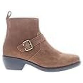 Propet Womens Memphis Zippered Casual Boots Ankle Low Heel 1-2" - Brown in Kuwait