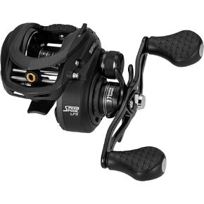 Lew's SuperDuty LFS Baitcast Fishing Reel, Right-Hand Retrieve, 7.5:1 Gear Ratio, 11 Bearing System with Stainless Steel Double Shielded Ball Bearings
